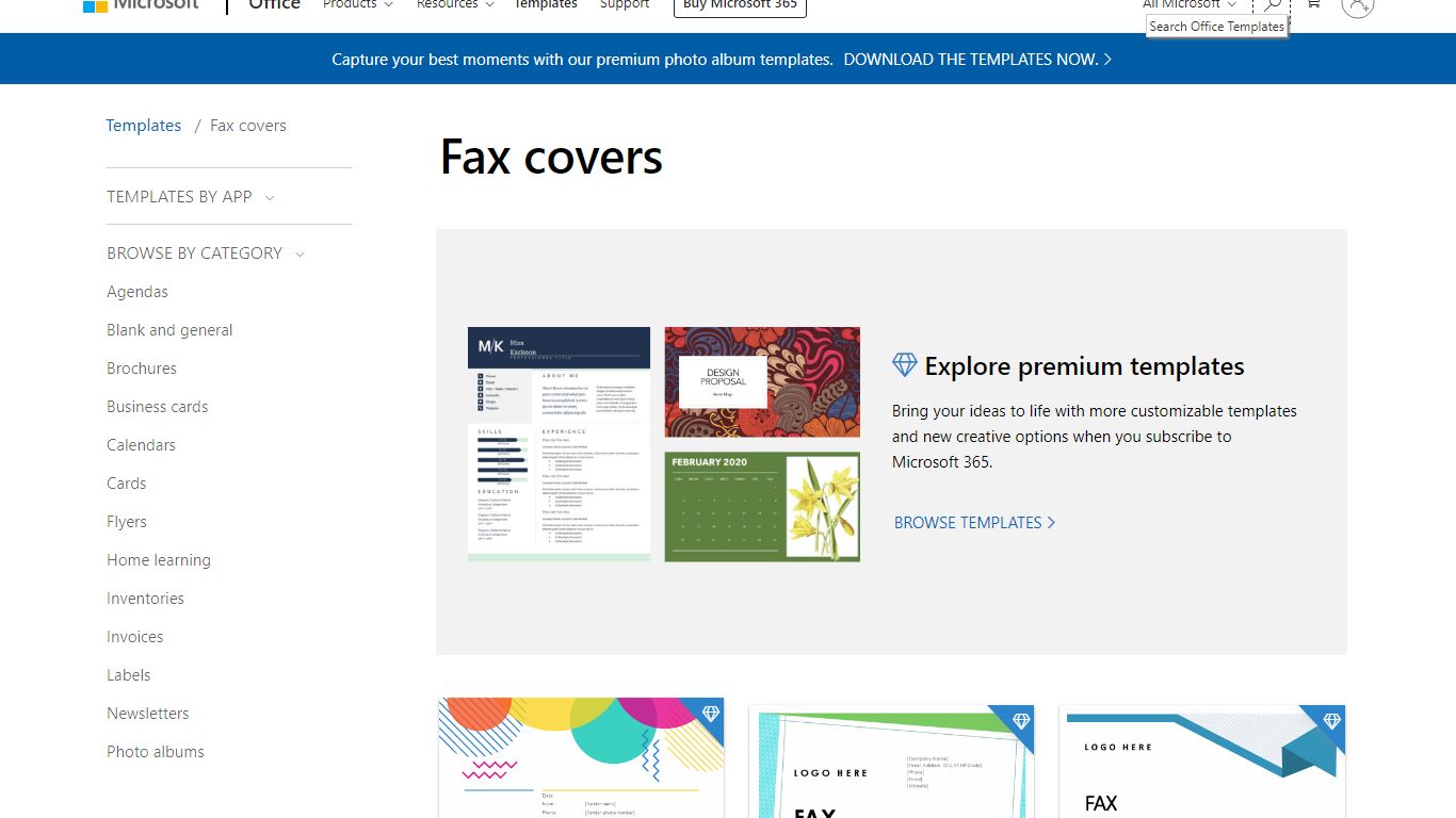 Fax covers - Office.com